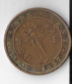 Moneda 1 cent 1937 - Ceylon foto
