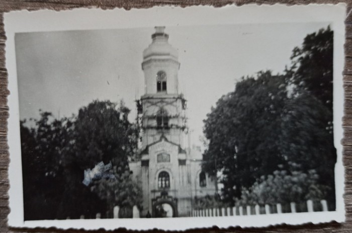 Biserica Sfantu Gheorghe din orasul Roman, 1938// fotografie