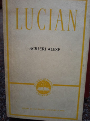 Lucian - Scrieri alese (1959) foto