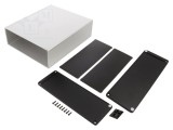 Carcasă Aluminiu IP65 cu Panou 191x220x68mm