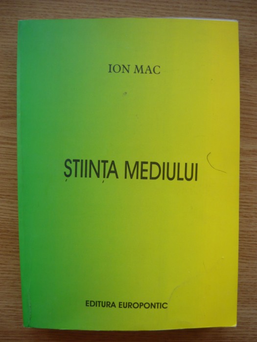 ION MAC - STIINTA MEDIULUI - 2003