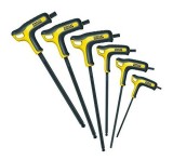 Stanley FMHT0-69049 Set 6 chei imbus cu cap sferic si maner P: 3, 4, 5, 6, 7,