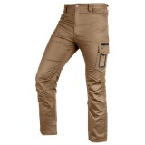 Pantaloni de lucru din canvas maro NEO TOOLS Mix&amp;Match, marimea XXL