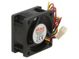 Ventilator DC Axial 12V 40x40x20mm 25dBA 5000RPM