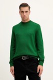 Armani Exchange pulover din amestec de l&acirc;nă culoarea verde, XM001916 AF14008