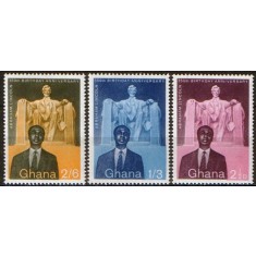 Ghana 1959 - Abraham Lincoln, serie neuzata