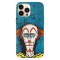 Husa compatibila cu Apple iPhone 14 Plus model Bernard buffet clown, Silicon, TPU, Viceversa