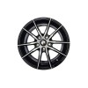 Set 4 Jante Aliaj PDW R15 4x100 ET35 6.5J Negru Lucios Polish