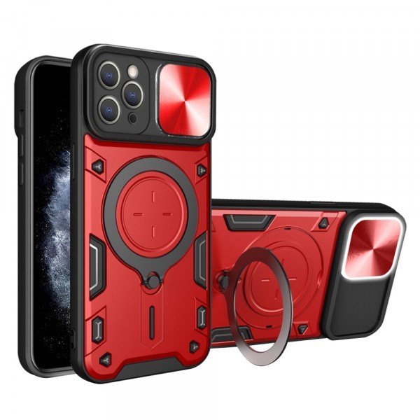 Husa pentru Apple iPhone 11 Pro Max, Techsuit, CamGuard Pro, Rosie