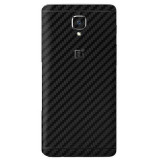 Cumpara ieftin Set Folii Skin Acoperire 360 Compatibile cu OnePlus 3T - ApcGsm Wraps Carbon Black, Negru, Silicon, Oem