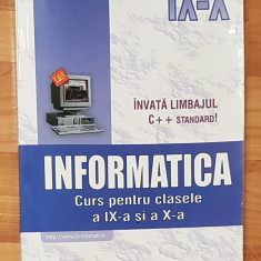 Informatica. Curs pentru clasele a IX-a si a X-a de Sorin Tudor