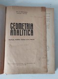 Geometria analitica, manual pentru clasa a XI-a reala - Gh.D. Simionescu, 1966