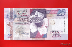 SEYCHELLES - 25 Rupees 2008 - aUNC foto