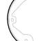 TEXTAR 91062400 Set saboti frana, frana de mana