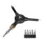 Set Imbus Topeak 2/3/4/5 mm Negru,11.5 X 1.5 cm Ultimate FactoryBikes