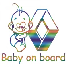 Sticker Renault Baby On Board