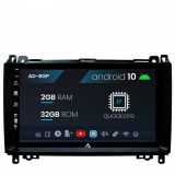 Cumpara ieftin Navigatie Mercedes Benz Sprinter, Viano, Vito, A B Class, Crafter, Android 10, P-Quadcore 2GB RAM + 32GB ROM, 9 Inch - AD-BGP9002+AD-BGRKIT407