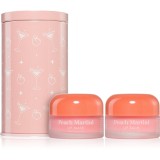 Barry M Lip Care Duo set cadou de buze cu parfum Peach Martini
