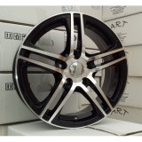 Set jante din aliaj ART 2513, 16 inch, design sport bicolor cu kit instalare