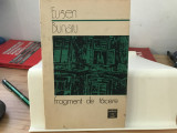 Fragment de tăcere. Eugen Butnaru. Cu autograful autorului. 1991