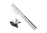 Set Accesorii pescuit &gt; Nada si momeli cu lanseta delta de 3.9m si mulineta hk4000 cu 11 rulmenti