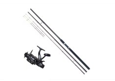 Set Accesorii pescuit &gt; Nada si momeli cu lanseta delta de 3.6m si mulineta hk4000 cu 11 rulmenti