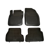 Set covorase auto din cauciuc Ford Focus 2 11/2004 - 2011 Rp-D200604 culoare Negru, presuri tip tavita marca Rezaw Plast, Rapid