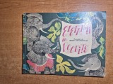 carte pentru copii - elefanti in rochite - din anul 1966