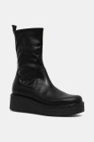 Vagabond Shoemakers botine TARA culoarea negru, cu platformă, 6046-002-20
