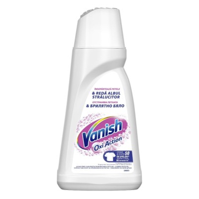 Solutie indepartare pete, Vanish Cristal White Oxi Action, 1 L foto
