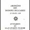 Aromanii din Rodopii Bulgariei si graiul lor / Radu Sp. Popescu, Todor Balkanski