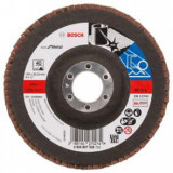 Cumpara ieftin Disc de slefuire evantai BOSCH X571 pentru metal ,D 125 mm; G 40, versiune inclinata