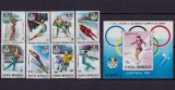 Cumpara ieftin RO 1992 LP 1274+1275 &quot;JO Iarna , Albertville&quot; , serie+colita 269 , MNH