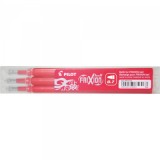 Rezerva roller Pilot Frixion BLS-FR7-R-S3, plastic, 0. 7mm Fine, rosu, set 3 buc
