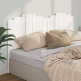 Tablie de pat, alb, 206x4x110 cm, lemn masiv de pin GartenMobel Dekor, vidaXL