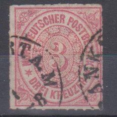 Germania - nord postbezirk, 1868, stampilat (G1)