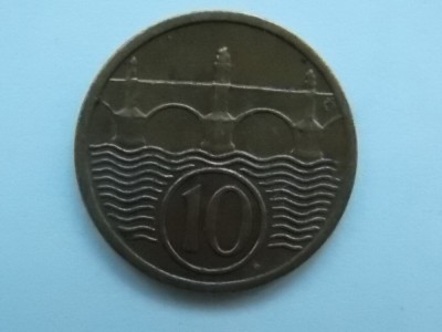 10 HALERU 1931 CEHOSLOVACIA foto