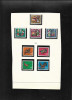 Germania 1965 foaie album cu 8 timbre, Stampilat