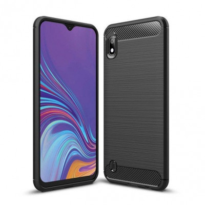 Husa SAMSUNG Galaxy A10 - Carbon (Negru) FORCELL foto