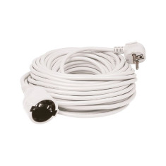 Prelungitor de retea, cablu H05VV-F 3G1,5 mm2, protectie IP20, alb