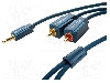 Cablu Jack - RCA, 1m, CLICKTRONIC - 70465 foto