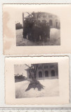 Bnk foto - Elevi militari - anii `40, Alb-Negru, Romania 1900 - 1950, Militar