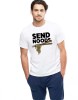 Tricou barbati alb - Send Noods - 2XL, THEICONIC