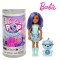 Păpușă Set, Mattel, Barbie Pop Reveal, Cu Păr Albastru, Multicolor, 3+ Ani