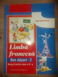 Limba franceza. Manual pentru clasa a 4-a bON DEPART 2 - Dan Ion Nasta