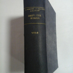 TRATAT DE DREPT CIVIL ROMAN (1929) - C. HAMANGIU* I. ROSETTI BALANESCU * AL. BAICOIANU -