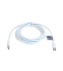 Cablu de date OTB - USB-C 2.0 tată la USB-C 2.0 tată - USB-PD 100W - 2,0 m - alb