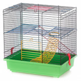 Cumpara ieftin Cuşcă pentru hamsteri TEDDY I COLOR + equipment - 36 x 24 x 36 cm