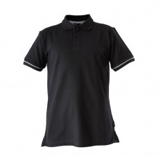 TRICOU BUMBAC POLO / NEGRU - 2XL foto