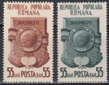Romania 1953, Lp 341 - Campionatele mondiale de tenis, MH (Urme de șarnieră)